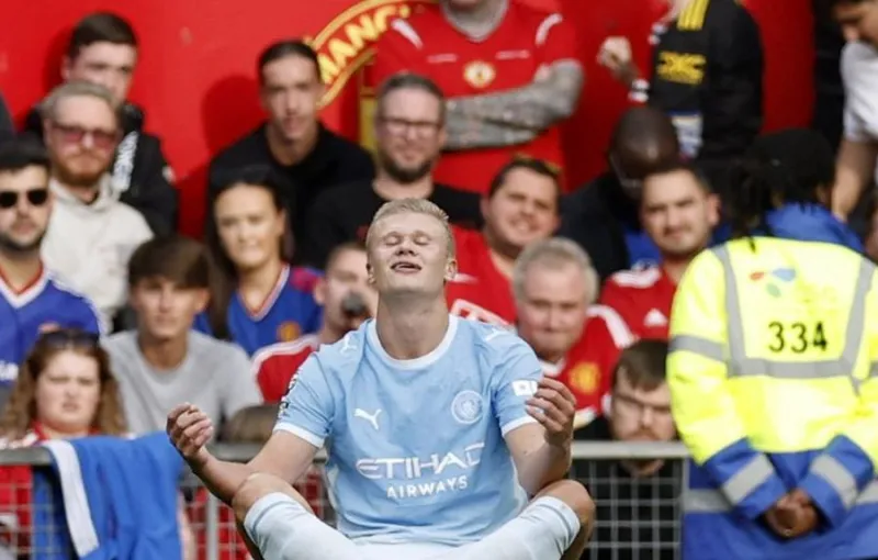 Erling Haaland Catat Rekor Gol Terbanyak dalam Derby Manchester, Lampaui Aguero dan Rooney