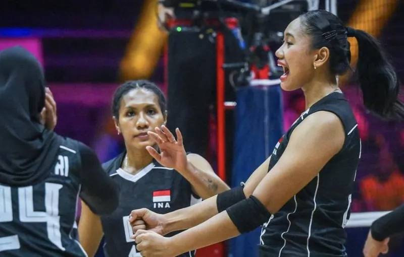 Timnas Voli Putri Indonesia Menang 3-0 Atas Nepal, Pimpin Klasemen Pool A Asian Games 2026