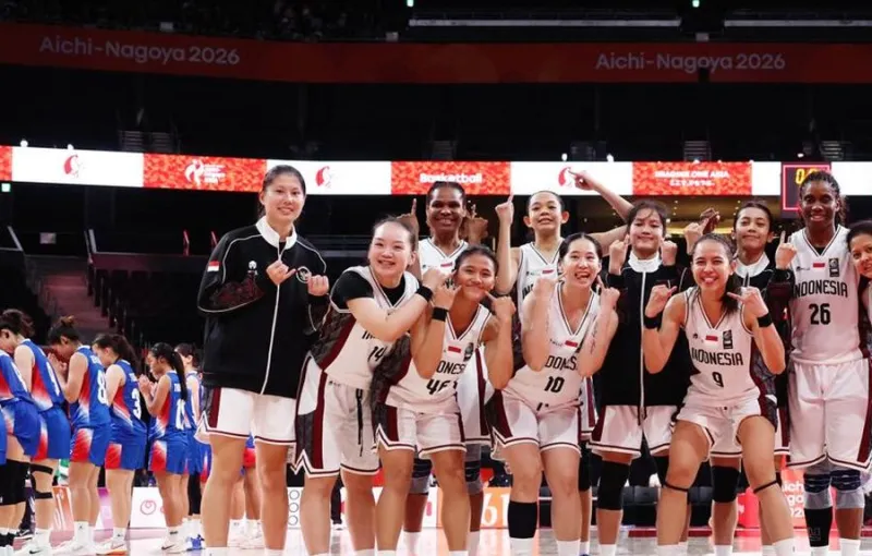 Timnas Basket Putri Indonesia Menang 61-52 atas Thailand pada Asian Games 2026
