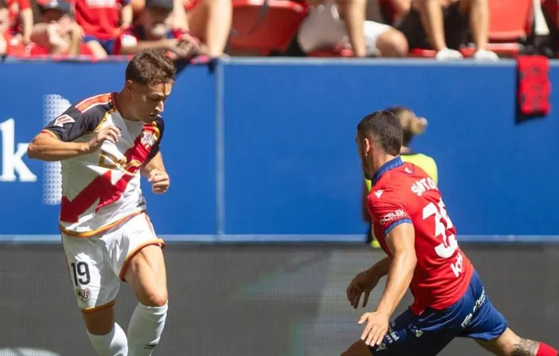 Rayo Vallecano dan Osasuna Berbagi Poin 1-1 di Stadion El Sadar