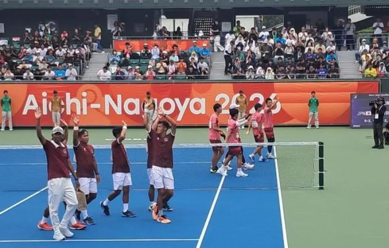 Soft Tenis Beregu Putra Indonesia Raih Medali Perunggu di Asian Games 2026