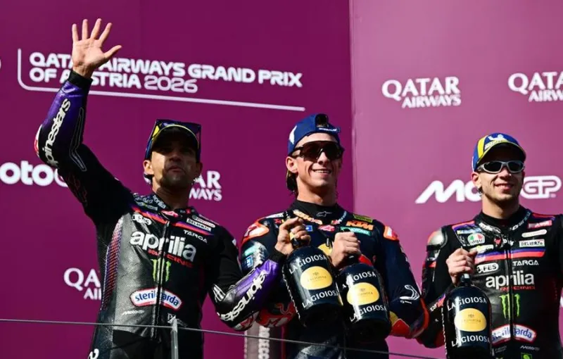 Jorge Martin Mempertahankan Puncak Klasemen MotoGP 2026 Usai Austria