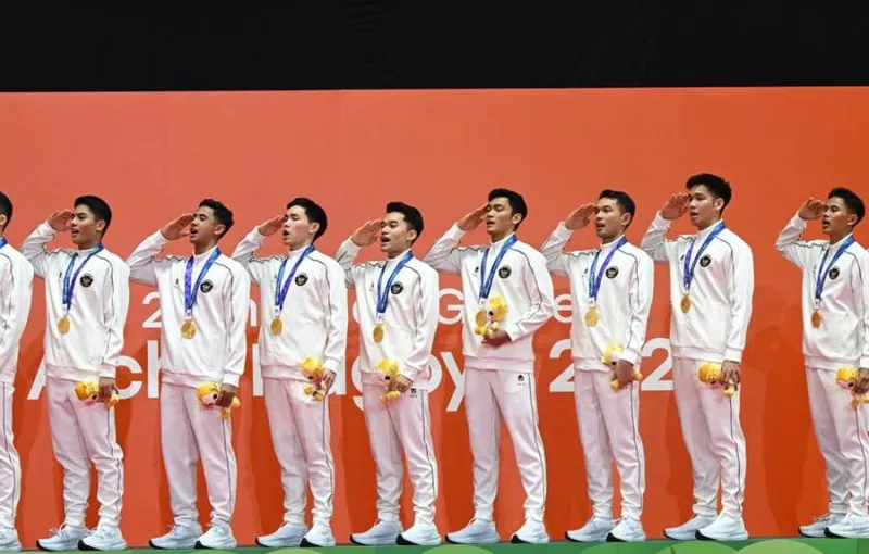 Indonesia Raih Emas Beregu Putra Bulu Tangkis Asian Games 2026
