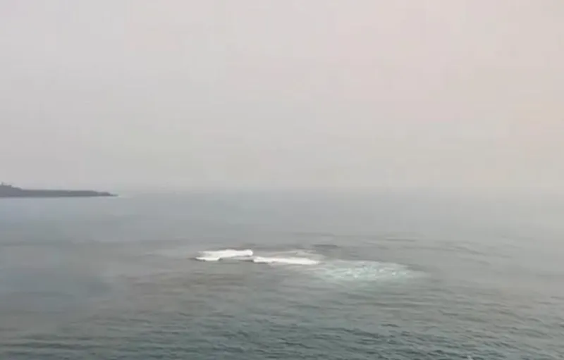 Endapan Vulkanik Pasc erupsi Anak Krakatau Membentuk Daratan Baru