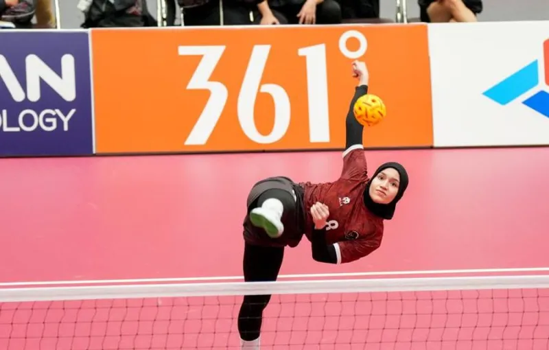Tim Takraw Putri Indonesia Raih Perunggu Asian Games 2026