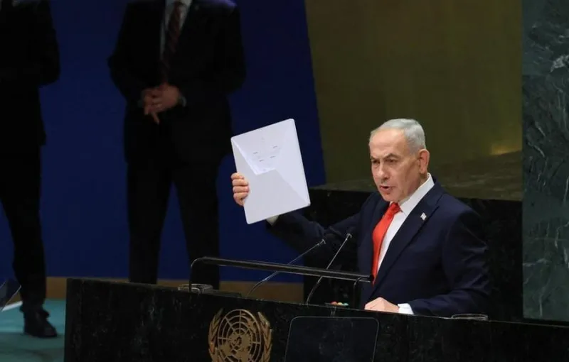 Netanyahu Bawa Starlink Mini dalam Pidato di Majelis Umum PBB