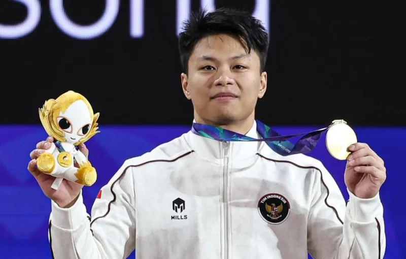 Rahmat Erwin Tambah Emas, Indonesia Tempati Peringkat ke-14 Asian Games 2026