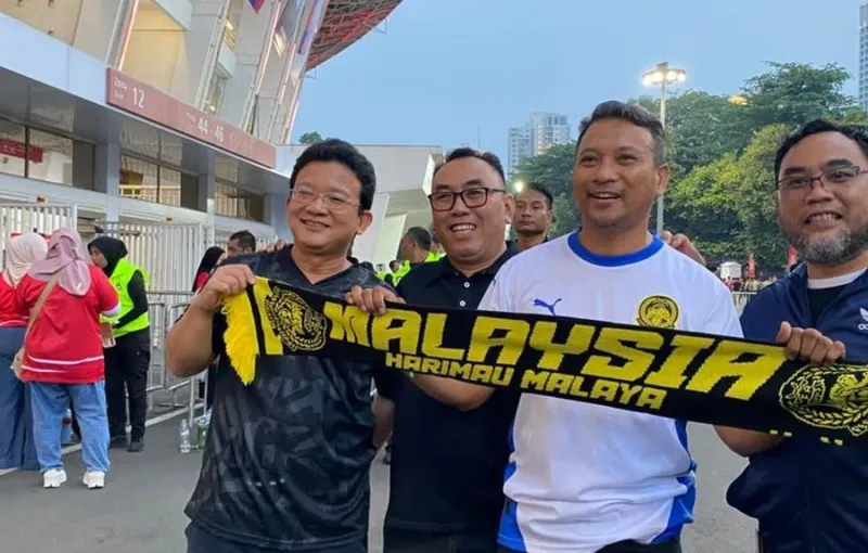 Suporter Malaysia Mengaku Nyaman Menonton Laga di GBK dan Menyerukan Perdamaian