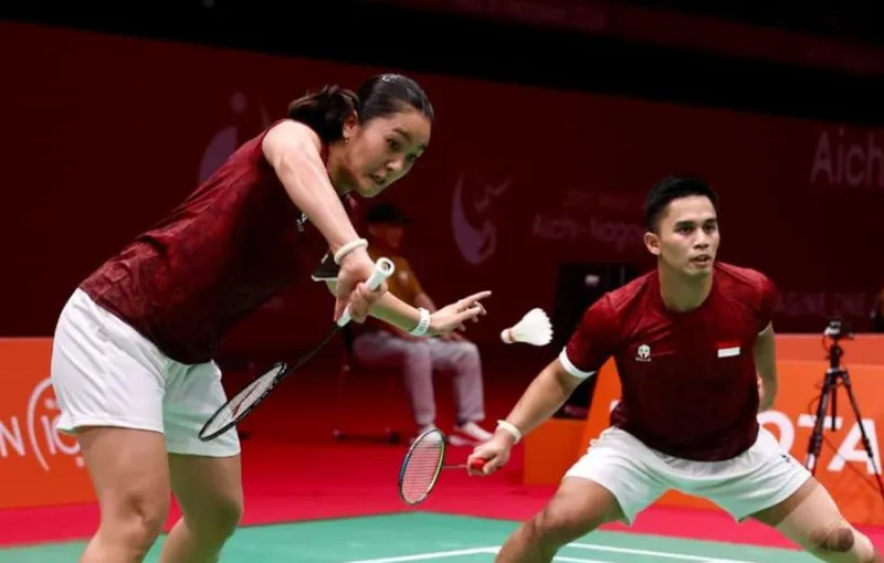 Amri/Nita Raih Perak, Indonesia Belum Putus Puasa Emas Ganda Campuran Asian Games