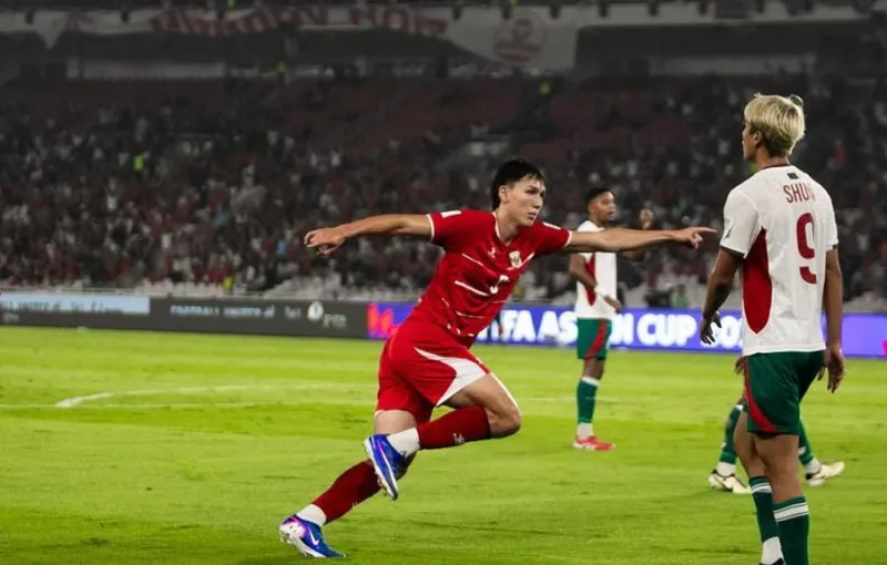 Mitchell Baker Cetak Lima Gol saat Indonesia Menang 9-2 atas Bangladesh