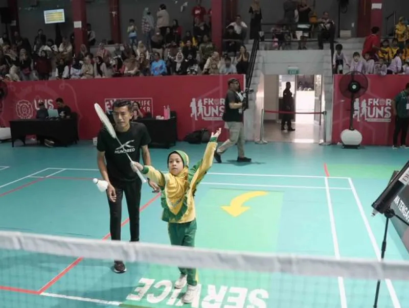 MilkLife Festival SenengMinton di Solo Diikuti 480 Siswa SD