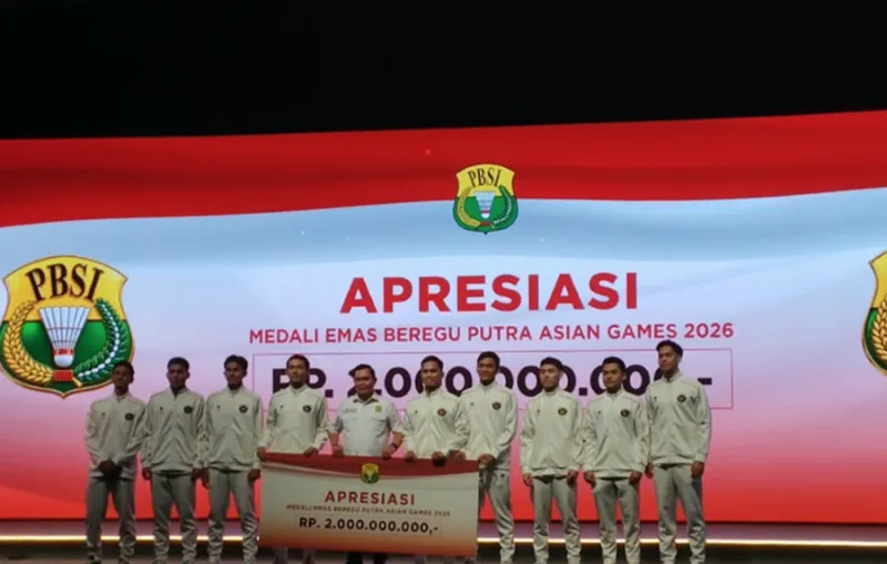 PBSI Berikan Bonus Rp4,5 Miliar kepada Atlet Peraih Medali Asian Games 2026