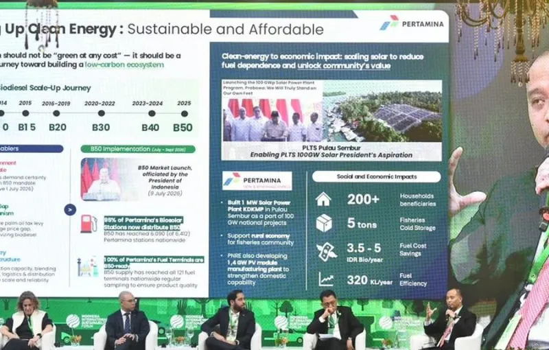 Pertamina Kembangkan PLTS, Biofuel, dan Teknologi CCS