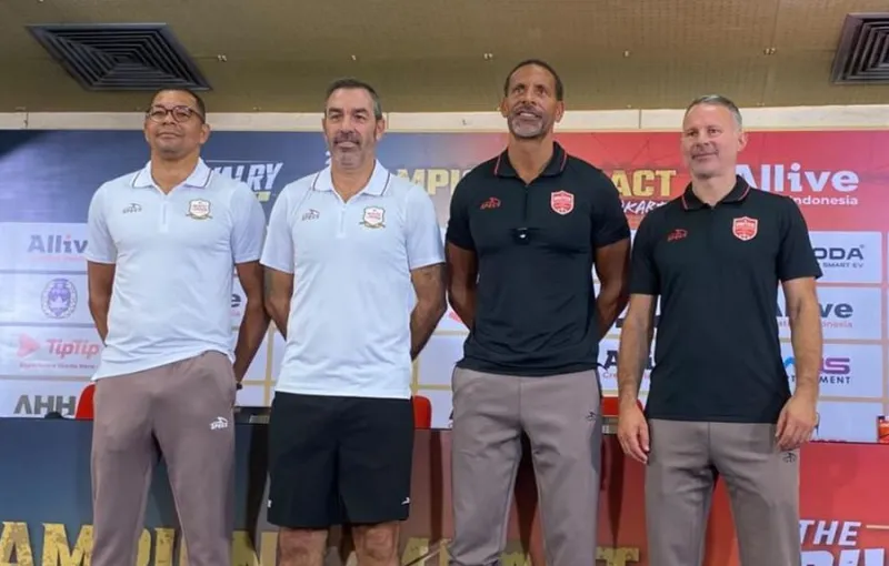Ferdinand dan Pires Siap Tampil Kompetitif dalam Duel Legenda MU vs Arsenal