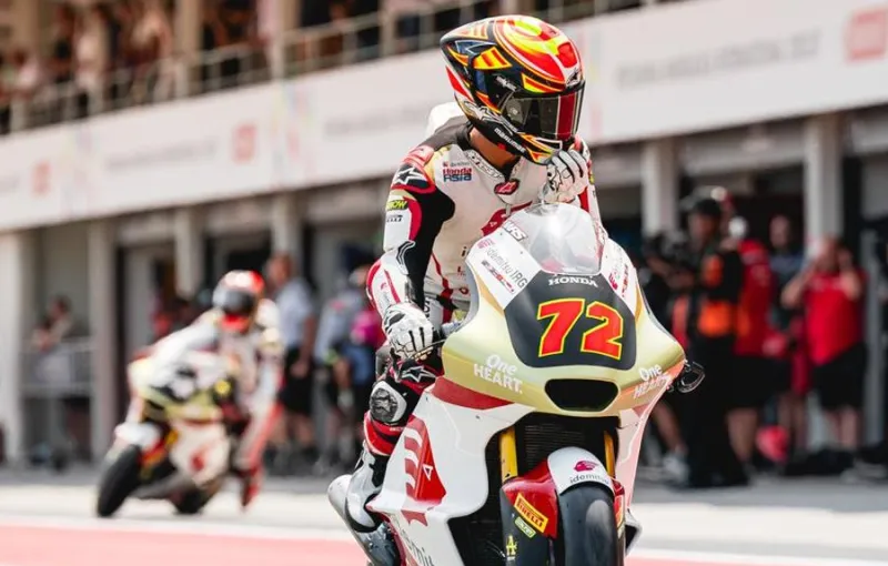 Mario Aji Akan Start dari Posisi Ke-23 di Moto2 Mandalika