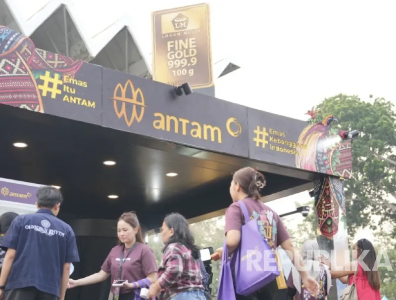 Antam Perluas Penjualan Emas Batangan dengan ATM Emas
