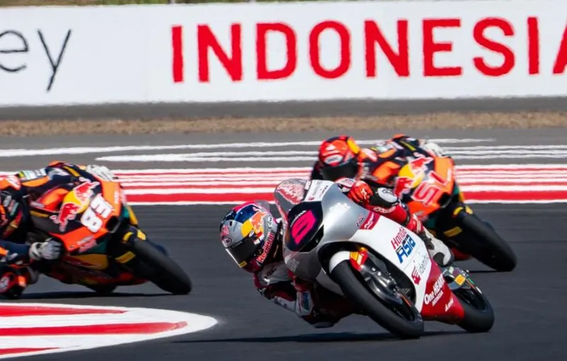 Quiles Menang di Moto3 Mandalika, Veda Ega Finis Keenam