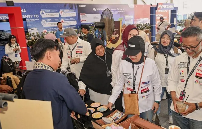 UMKM Lokal Tampil di Pertamina Grand Prix of Indonesia 2026