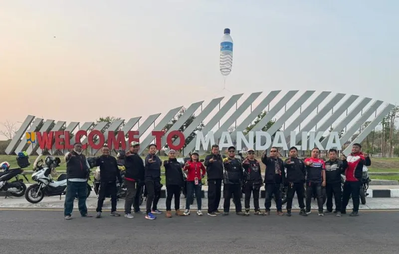Peserta Mandalika Ride Out Tempuh 1.400 Kilometer dari Jakarta