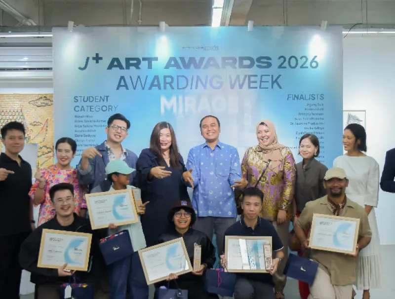Mira Rizki Raih J+ Grand Prize 2026 lewat Karya “PAK! PAK!”