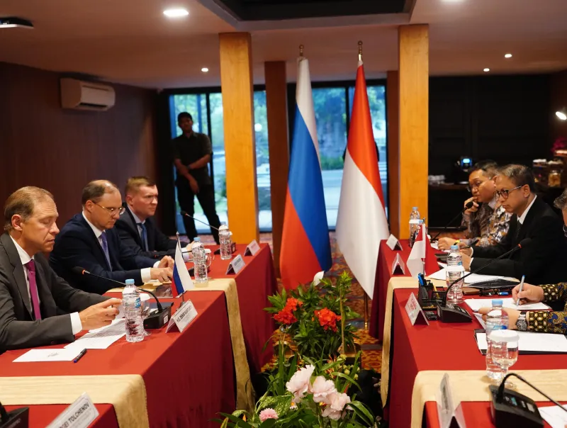 Indonesia dan Rusia Bahas Kerja Sama Perkapalan serta Penerbangan