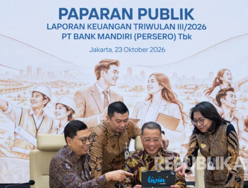 Laba Bersih Bank Mandiri Tumbuh 20,7 Persen hingga Kuartal III 2026